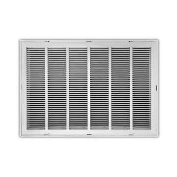 PROSELECT 30 x 20 in. Residential Return Grille White Steel