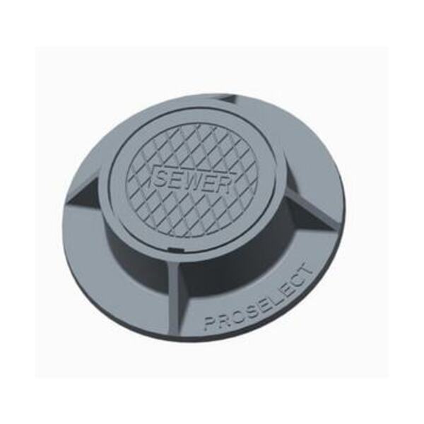 PROSELECT 14X14 RG RTN AIR GRL 1/2 FIN WHIT