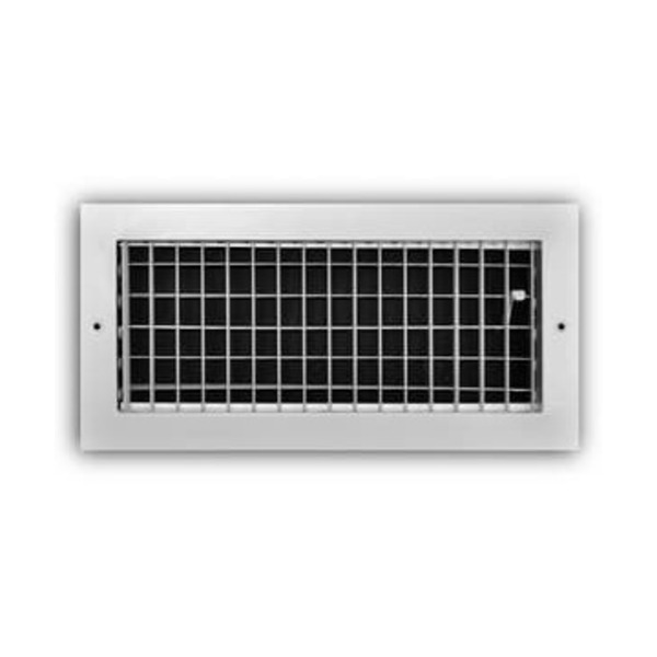 PROSELECT 14X6 ALUM S/WALL ADJ REG WHIT