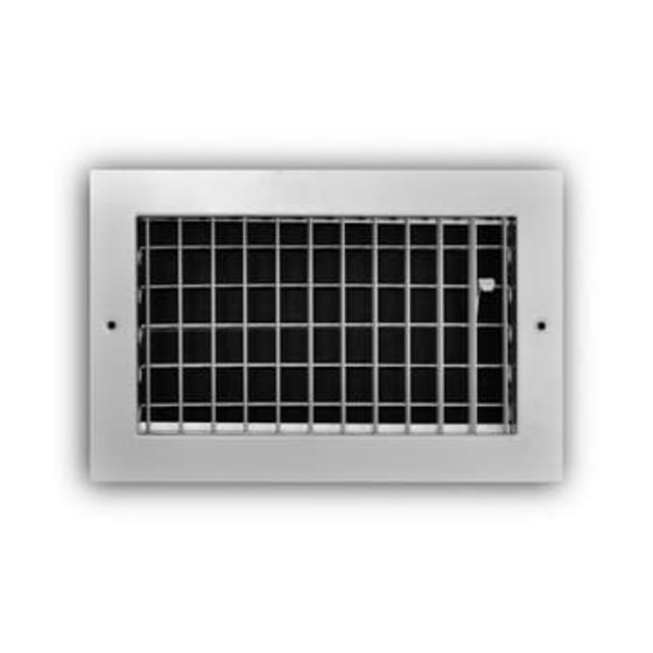 PROSELECT 10X6 ALUM S/WALL ADJ REG WHIT