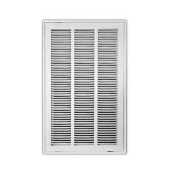 PROSELECT 14 x 25 in. Residential Return Grille White Steel