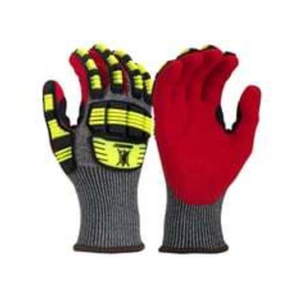 ARMATECK XL Size 13 ga A6 Nitrile Dipped Cut & Impact Resistant Gloves