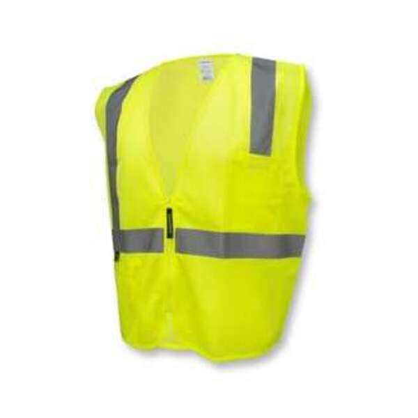 ARMATECK S Size Mesh Vest with Zipper in Lime