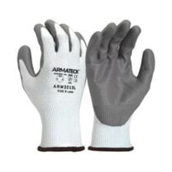 ARMATECK S Size 13 ga A3 Polyurethane-Dipped Cut Resistant Gloves