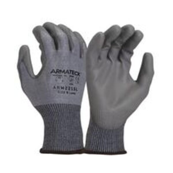 ARMATECK XXL Size 15 ga A2 Polyurethane-Dipped Cut Resistant Gloves