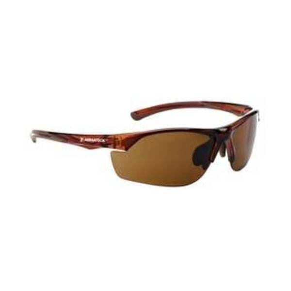 ARMATECK Safety Glasses with Brown Frame