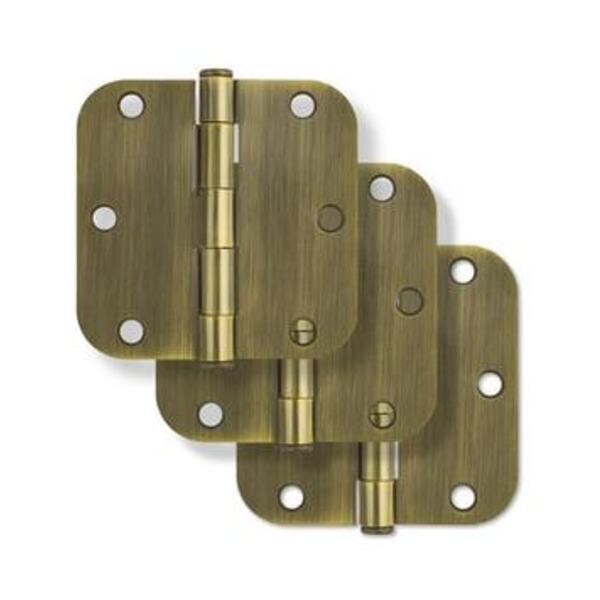 WESTCRAFT 3PK HINGE 3.5 5/8R RP AB US5