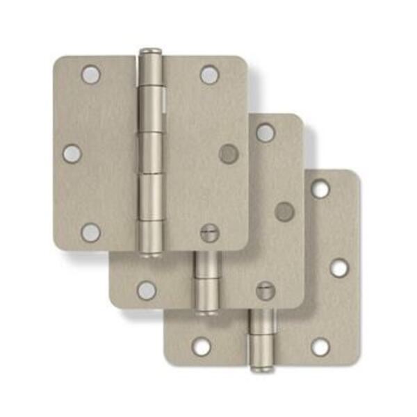 WESTCRAFT 3PK HINGE 3.5 1/4R RP SN US15