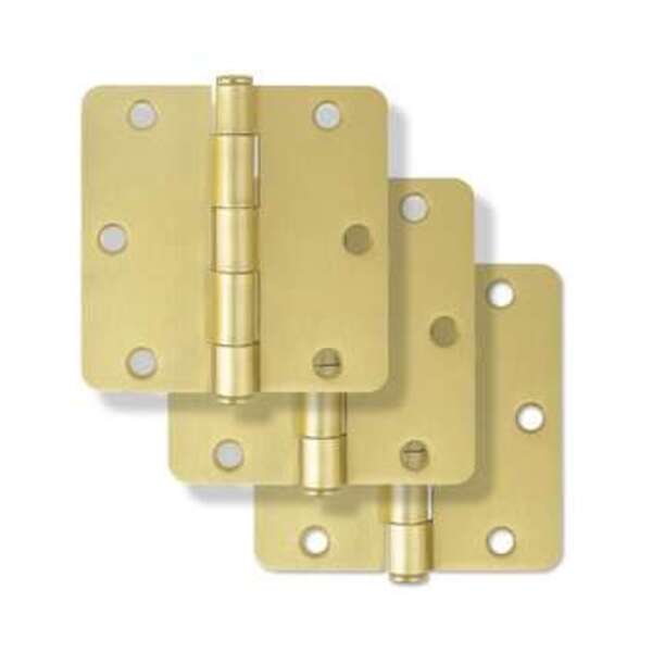 WESTCRAFT 3PK HINGE 3.5 1/4R RP CB