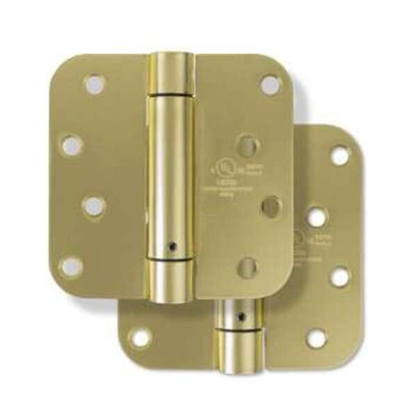 WESTCRAFT 2PK UL SPRG HINGE 4 5/8R SB
