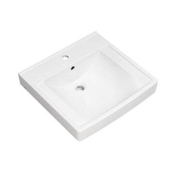 AS AMERICA INC 20-1/4X21 1H WM LAV WHIT