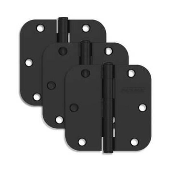 SCHLAGE 3.5 HINGE 5/8 RAD MABL 3PK