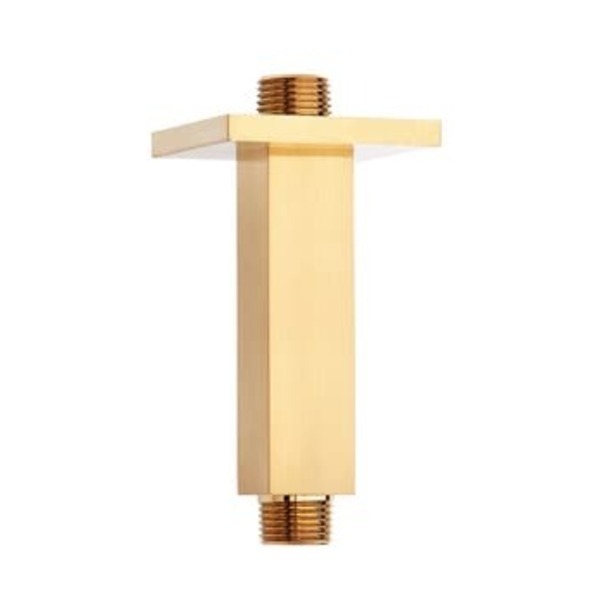 SIGNATURE HARDWARE 12 SQ CEIL SHWR ARM W/ ESC BG