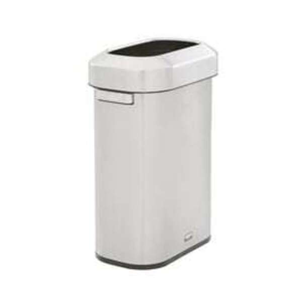 RUBBERMAID REFINE 15 GAL SLIM SS