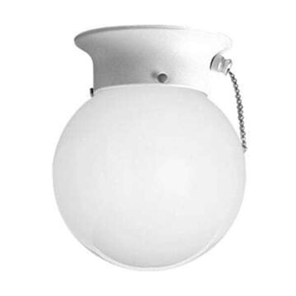 PROGRESS WHIT 160W MED A19 INCAND CEIL LGHT