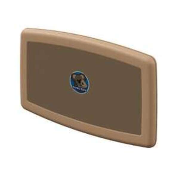 BOBRICK WASHROOM EQUIPMENT, INC. Plastic Horizontal Surface Mount Baby Changing Station