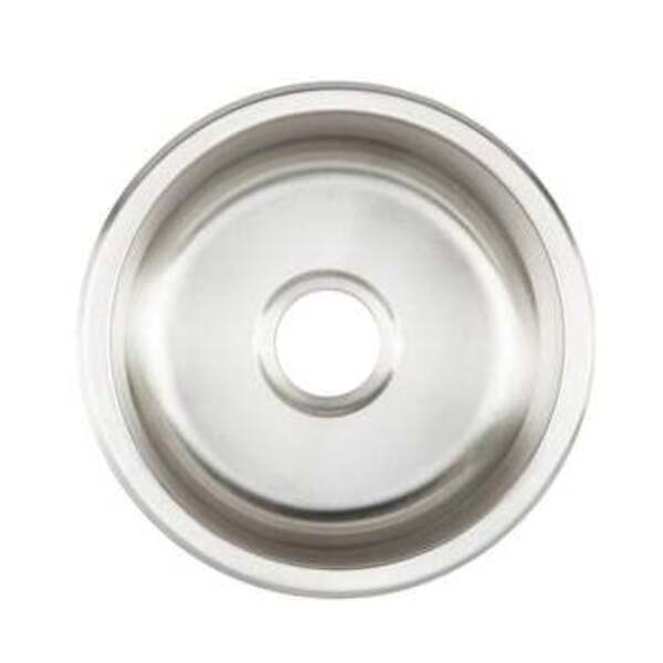 SIGNATURE HARDWARE Undermount Bar Sink in Stainless Steel