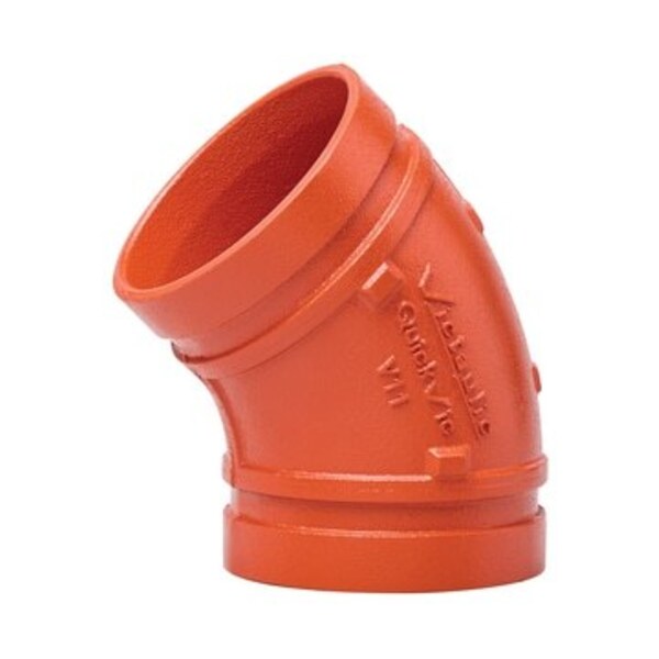 VICTAULIC 2 1/2 FLG ELL V15F EHP VP GALV