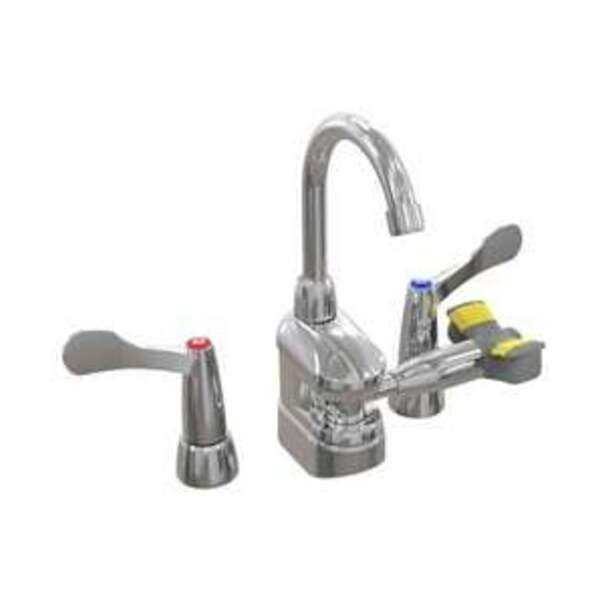 BRADLEY LF 2HDL WRIST FCT SWG-ACT EYEWASH