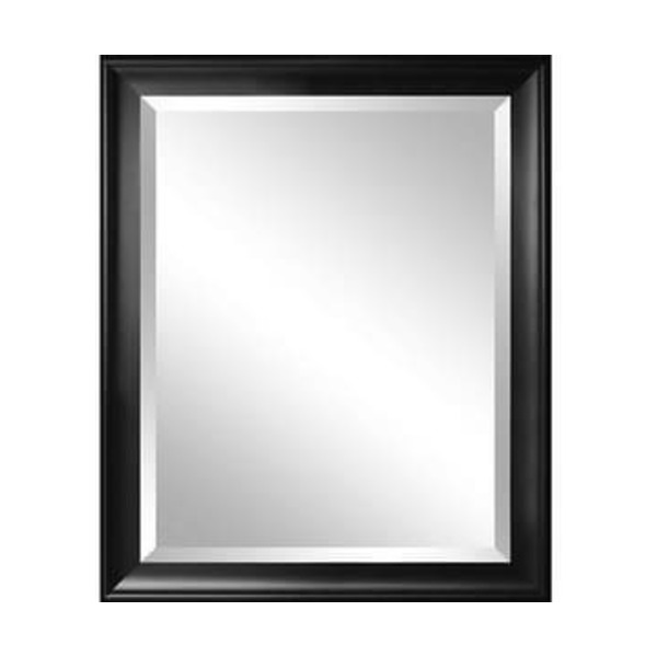 RANGAIRE MFG CO FRAMED MIRROR 24X36 BLACK 2 FLAT