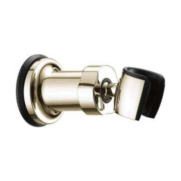 DELTA FAUCET CO Brass Hand Shower Holder in Lumicoat Polished Nickel