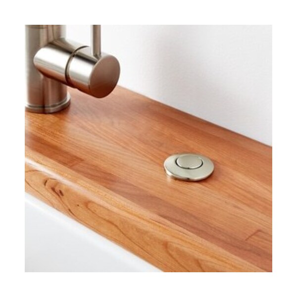 SIGNATURE HARDWARE DU/OUT SINK TOP SWCH W/ SS BTN