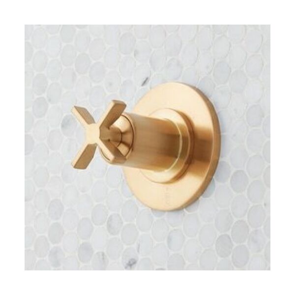 SIGNATURE HARDWARE 1HDL T/VLV TRIM  BG