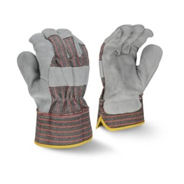 RADIANS INC RADIANS RWG3103 ECONOMY SHOULDER GRAY SPLIT COWHIDE LEATHER GLOVE LARGE
