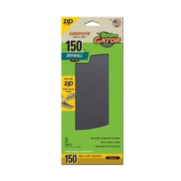 RUST-OLEUM CORPORATION 150 �m Drywall Sandpaper (Pack of 6)